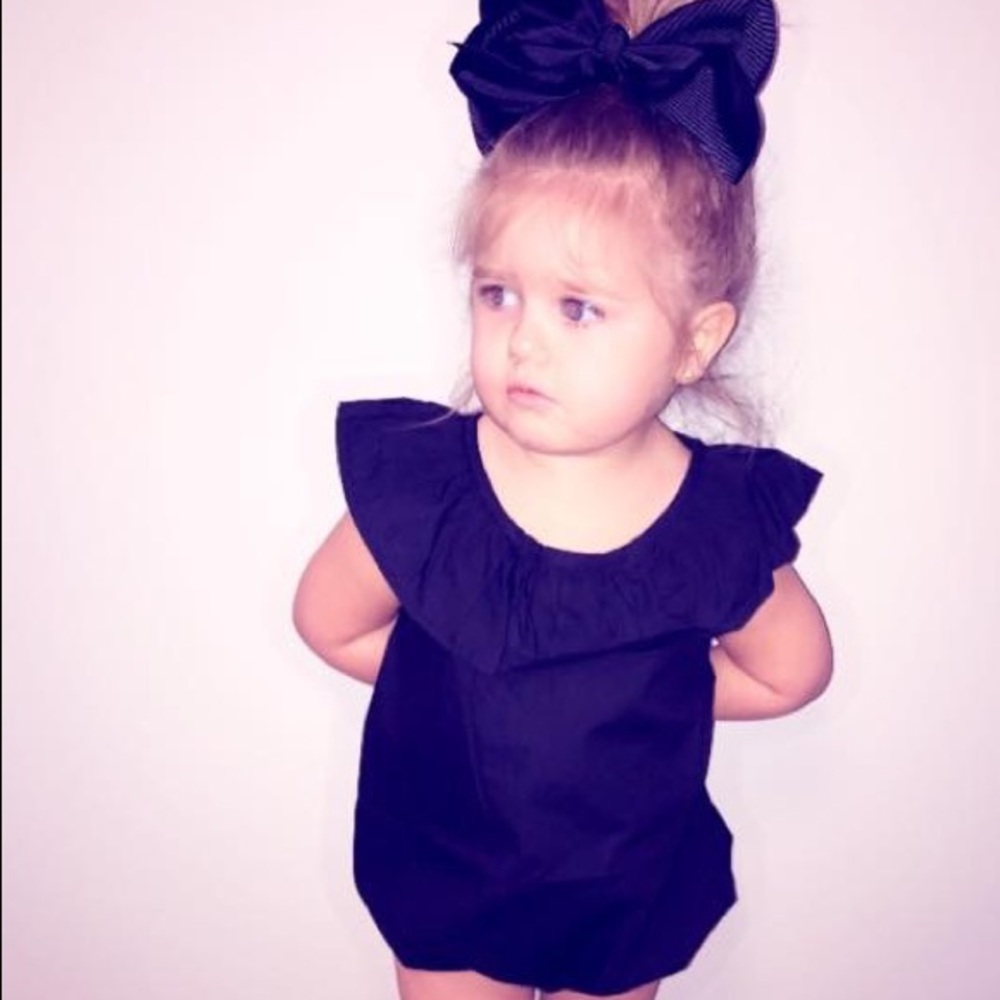 Simple black bubble